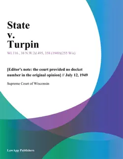 state v. turpin book cover image