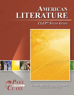 american literature clep test study guide book cover image