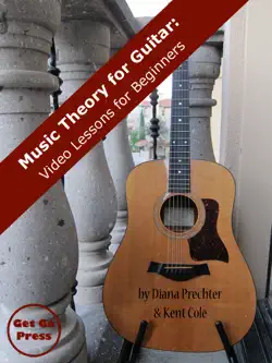 music theory for guitar: video lessons for beginners book cover image