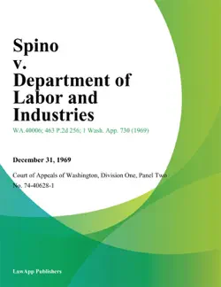 spino v. department of labor and industries book cover image
