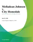 Melladean Johnson v. City Homedale sinopsis y comentarios