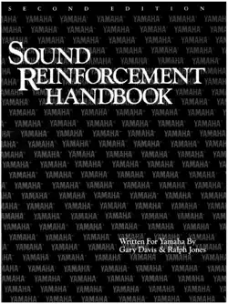 the sound reinforcement handbook book cover image