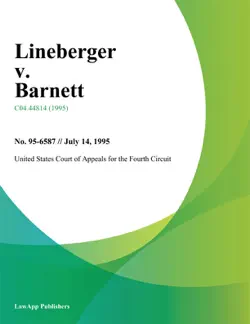 lineberger v. barnett book cover image