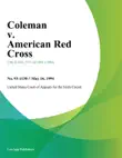Coleman V. American Red Cross synopsis, comments