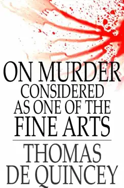 on murder considered as one of the fine arts book cover image