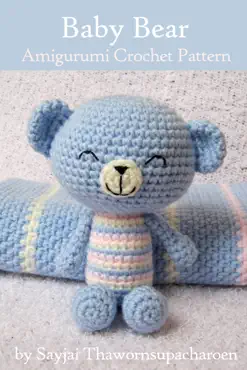 baby bear amigurumi crochet pattern book cover image