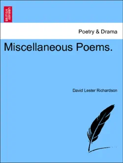 miscellaneous poems. book cover image