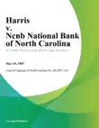 Harris v. Ncnb National Bank of North Carolina synopsis, comments
