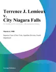 Terrence J. Lemieux v. City Niagara Falls synopsis, comments