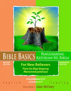 bible basics for new believers - tagalog and english languages imagen de la portada del libro