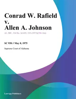 conrad w. rafield v. allen a. johnson book cover image