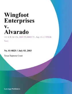 wingfoot enterprises v. alvarado book cover image