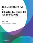 B. L. Smith Et Al. v. Charles G. Davis Et Al. synopsis, comments