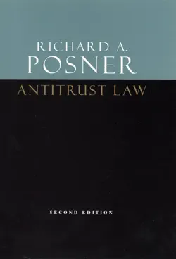 antitrust law, second edition book cover image