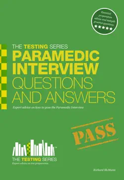 paramedic interview questions and answers book cover image