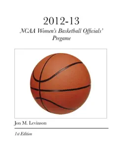 2012-2013 ncaa women's basketball officials' pregame conference book cover image