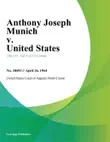 Anthony Joseph Munich v. United States synopsis, comments