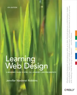 learning web design book cover image