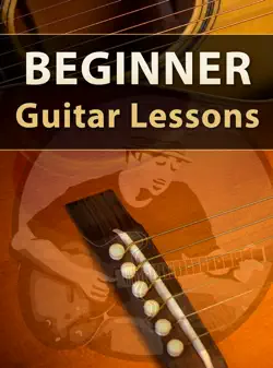 beginner guitar lessons imagen de la portada del libro