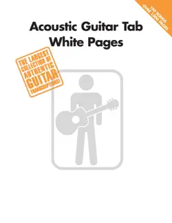 acoustic guitar tab white pages (songbook) book cover image
