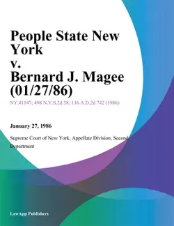 people state new york v. bernard j. magee book cover image