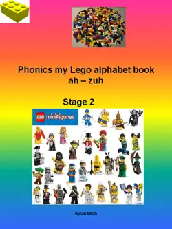 phonics my lego alphabet book book cover image