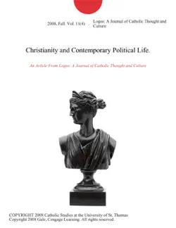 christianity and contemporary political life. book cover image
