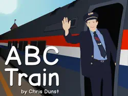 abc train book cover image