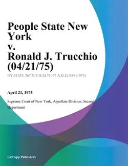 people state new york v. ronald j. trucchio book cover image