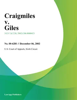 craigmiles v. giles book cover image