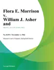 Flora E. Morrison v. William J. Asher and synopsis, comments