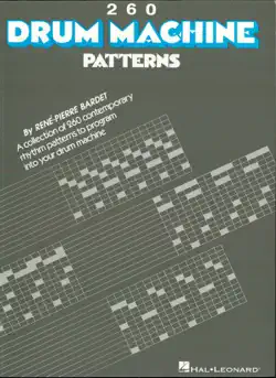 260 drum machine patterns book cover image