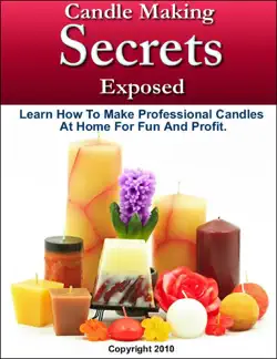 candle making secrets exposed book cover image
