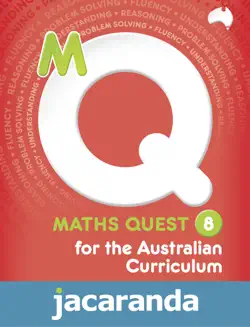 maths quest 8 book cover image