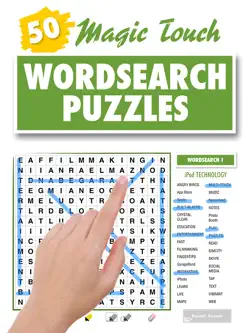 magic touch wordsearch puzzles book cover image