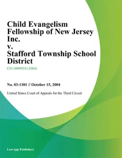 child evangelism fellowship of new jersey inc. v. stafford township school district book cover image
