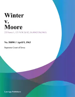 winter v. moore book cover image