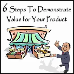 6 steps to demonstrate value for your product book cover image