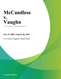 mccandless v. vaughn book cover image