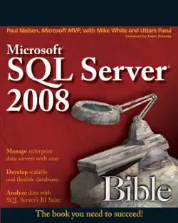 microsoft sql server 2008 bible book cover image