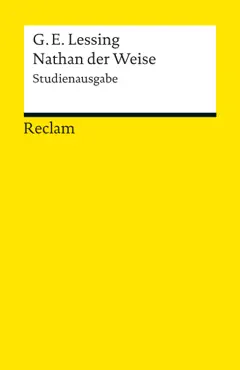 nathan der weise (studienausgabe) imagen de la portada del libro