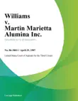 Williams v. Martin Marietta Alumina Inc. synopsis, comments
