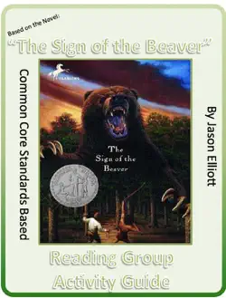 sign of the beaver by elizabeth george spear reading group activity guide book cover image