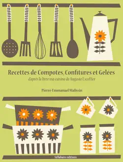 recettes de compotes, confitures et gelées book cover image