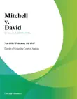 Mitchell v. David sinopsis y comentarios