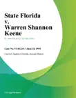 State Florida v. Warren Shannon Keene synopsis, comments