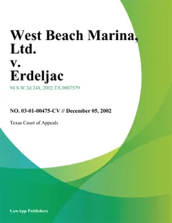 west beach marina imagen de la portada del libro