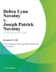 Debra Lynn Novotny v. Joseph Patrick Novotny synopsis, comments