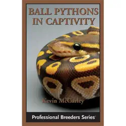 ball pythons in captivity book cover image
