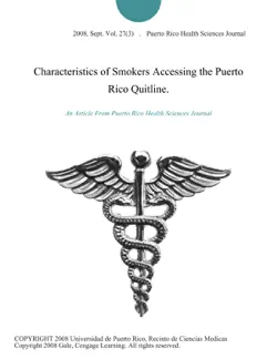 characteristics of smokers accessing the puerto rico quitline. book cover image
